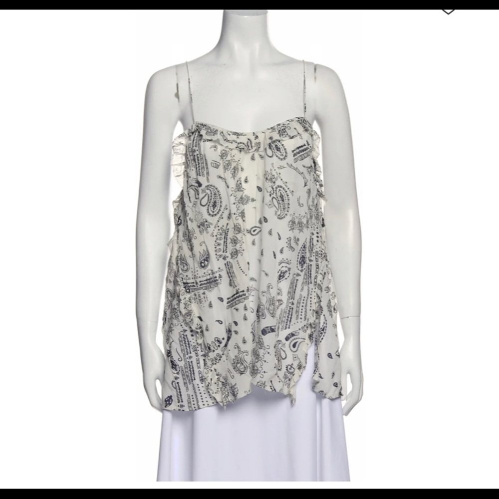 IRO paisley top sz 2